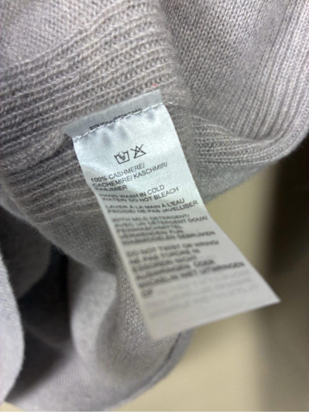 Saks Fifth Avenue 100% Cashmere Funnel Neck Sweater - Picture 6 of 11